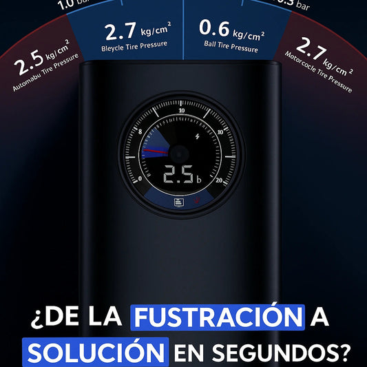 AirGo® – Inflador de Llantas 100% Portátil